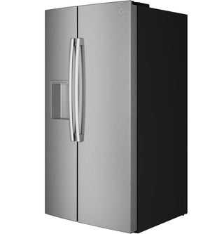 GE® 27.7 Cu. Ft. Side-By-Side Refrigerator with LED Light Walls and Extra Tall Dispenser