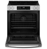 GE® 30" Slide-In Electric Convection Range with No Preheat Air Fry and EasyWash™ Oven Tray