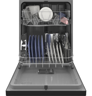 Hotpoint® Two Button Dishwasher with Plastic Interior