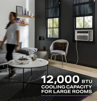 GE Profile™ 12,000 BTU Inverter Smart Ultra Quiet Window Air Conditioner for Medium Rooms up to 550 sq. ft.