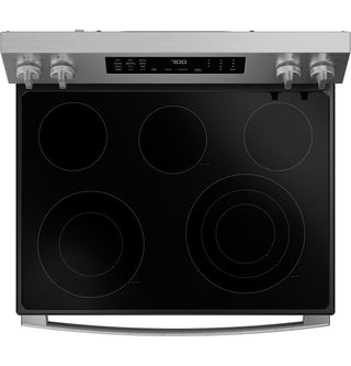 GE Profile™ ENERGY STAR® 30” Smart Free-Standing Electric Convection Range with No Preheat Air Fry and EasyWash™ Oven Tray