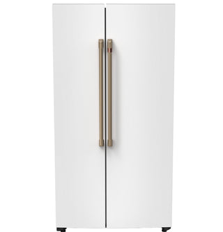 Café™ ENERGY STAR® 24 Cu. Ft. Counter-Depth Side-by-Side Refrigerator with Dual-Dispense AutoFill Pitcher and CustomSize Ice