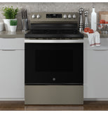 GE® 30" Free-Standing Electric Range with Crisp Mode