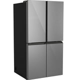 Café™ ENERGY STAR® 28.3 Cu. Ft. Smart Quad-Door Refrigerator in Platinum Glass with Dual-Dispense AutoFill Pitcher