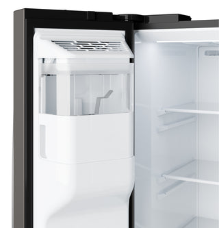 GE® 24 Cu. Ft. Counter-Depth Side-By-Side Refrigerator with Extra Tall Dispenser and In-Door Icemaker