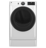 GE® ENERGY STAR® 7.8 cu. ft. Capacity Smart Front Load Electric Dryer with Steam and Sanitize Cycle