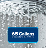 GE RealMAX Choice 50-Gallon Tall Liquid Propane Power Vent Low-NOx Water Heater