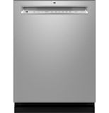 GE® ENERGY STAR® Front Control with Stainless Steel Interior Dishwasher with Sanitize Cycle