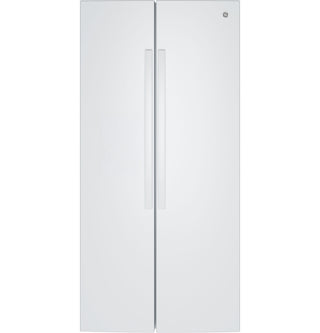 GE® 25 Cu. Ft. Icemaker Ready and Garage Ready Side-By-Side Refrigerator