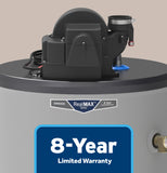 GE RealMAX Choice 40-Gallon Tall Liquid Propane Power Vent Low-NOx Water Heater