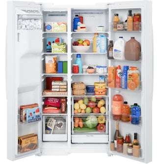 GE® ENERGY STAR® 24 Cu. Ft. Counter-Depth Side-By-Side Refrigerator with Extra Tall Dispenser and In-Door Icemaker