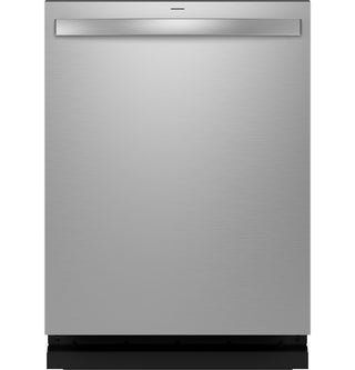 GE Profile™ ENERGY STAR® Fingerprint Resistant Top Control Stainless Interior Dishwasher with Microban™ Antimicrobial Technology