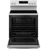 GE® 30" Free-Standing Electric Range with Crisp Mode