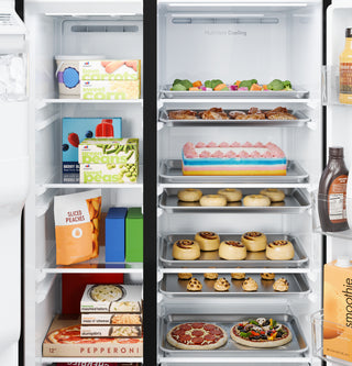 GE® ENERGY STAR® 24 Cu. Ft. Counter-Depth Side-By-Side Refrigerator with Extra Tall Dispenser and In-Door Icemaker