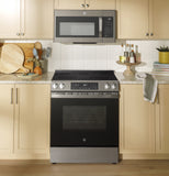 GE® 30" Slide-In Electric Range with Crisp Mode