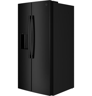 GE® 25 Cu. Ft. Side-By-Side Refrigerator with Extra Tall Dispenser and In-Door Icemaker