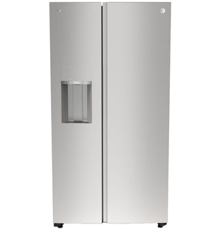GE Profile™ ENERGY STAR® 24 Cu. Ft. Counter-Depth Side-By-Side Refrigerator with Hands-Free AutoFill and CustomSize Ice