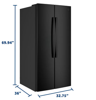 GE® 25 Cu. Ft. Icemaker Ready and Garage Ready Side-By-Side Refrigerator