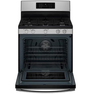 GE® 30" Free-Standing Gas Convection Range with No Preheat Air Fry
