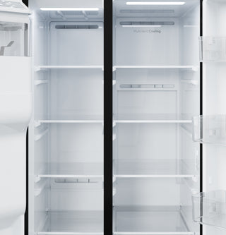 GE® 25 Cu. Ft. Side-By-Side Refrigerator with Extra Tall Dispenser and In-Door Icemaker