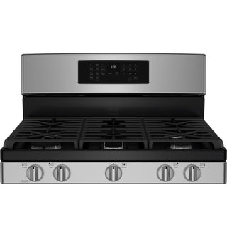 GE® 30" Free-Standing Gas Convection Range with No Preheat Air Fry