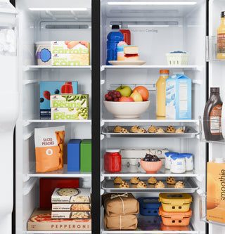 GE® ENERGY STAR® 27.9 Cu. Ft. Side-By-Side Refrigerator with Extra Tall Dispenser and In-Door Icemaker