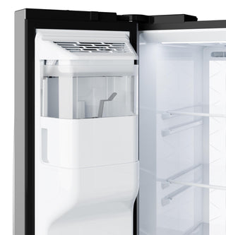 GE® ENERGY STAR® 25 Cu. Ft. Side-By-Side Refrigerator with Extra Tall Dispenser and In-Door Icemaker