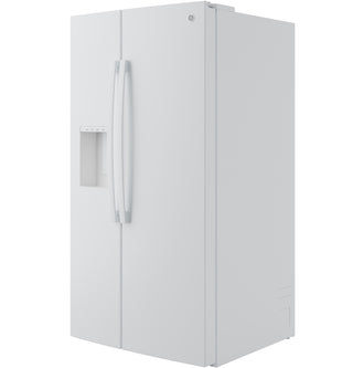 GE® ENERGY STAR® 27.9 Cu. Ft. Side-By-Side Refrigerator with Extra Tall Dispenser and In-Door Icemaker