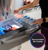 GE Profile™ 22.3 Cu. Ft. Smart Counter-Depth Fingerprint Resistant 4-Door French-Door Refrigerator with Door In Door