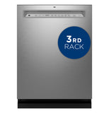 GE® ENERGY STAR® Front Control with Stainless Steel Interior Dishwasher with Sanitize Cycle