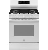 GE® 30" Free-Standing Gas Convection Range with No Preheat Air Fry and EasyWash™ Oven Tray