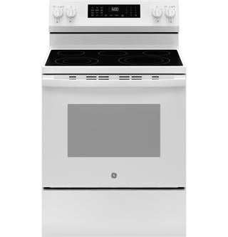 GE® 30" Free-Standing Electric Convection Range with No Preheat Air Fry and EasyWash™ Oven Tray
