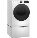 GE® ENERGY STAR® 7.8 cu. ft. Capacity Smart Front Load Electric Dryer with Steam and Sanitize Cycle