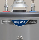 GE RealMAX Premium 40-Gallon Short Natural Gas Ultra Low-Nox Atmospheric Water Heater