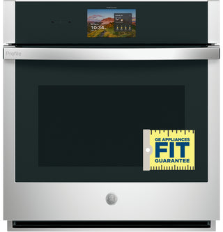 GE Profile™ 30" Smart Built-In Convection Single Wall Oven with No Preheat Air Fry and Precision Cooking