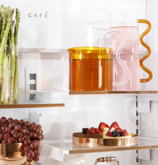 CAFE™ 36" Panel-Ready Integrated Bottom-Freezer Refrigerator – Left Swing