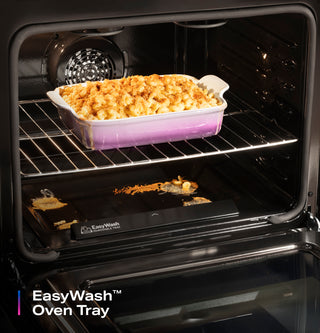 GE Profile™ ENERGY STAR® 30” Smart Free-Standing Electric Convection Range with No Preheat Air Fry and EasyWash™ Oven Tray
