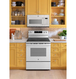 GE® 30" Free-Standing Electric Convection Range with No Preheat Air Fry and EasyWash™ Oven Tray