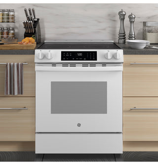 GE® ENERGY STAR® 30" Slide-In Electric Range with Crisp Mode