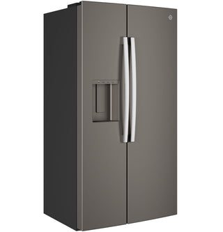GE® 24 Cu. Ft. Counter-Depth Side-By-Side Refrigerator with Extra Tall Dispenser and In-Door Icemaker