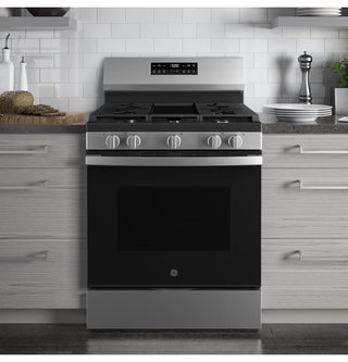 GE® 30" Free-Standing Gas Range with Crisp Mode