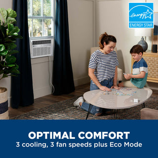 GE® 12,000 BTU Smart Electronic Window Air Conditioner for Large Rooms up to 550 sq. ft.