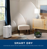 GE® 35 Pint ENERGY STAR® Portable Dehumidifier with Smart Dry for Very Damp Spaces