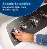 GE® 7.2 cu. ft. Capacity Electric Dryer with Spanish Panel and Up To 120 ft. Venting