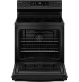 GE® 30" Free-Standing Electric Convection Range with No Preheat Air Fry and EasyWash™ Oven Tray