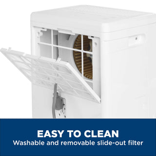 GE® 25 Pint Portable Dehumidifier with Smart Dry for Damp Spaces