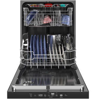 GE® ENERGY STAR® Top Control Hybrid Tub Dishwasher with Third Rack, Bottle Jets, Dry Boost & 50 dBA