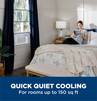 GE® 5,000 BTU Mechanical Window Air Conditioner for Small Rooms up to 150 sq ft.