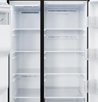 GE® 23.6 Cu. Ft. Counter-Depth Side-By-Side Refrigerator with Extra Tall Dispenser and In-Door Icemaker