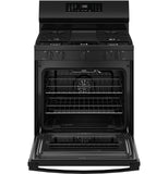 GE® 30" Free-Standing Gas Convection Range with No Preheat Air Fry and EasyWash™ Oven Tray